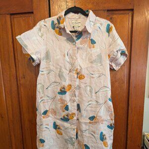 Rachel Zoe button-up linen dress